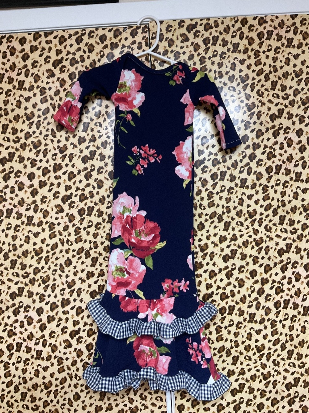 Newborn baby gown